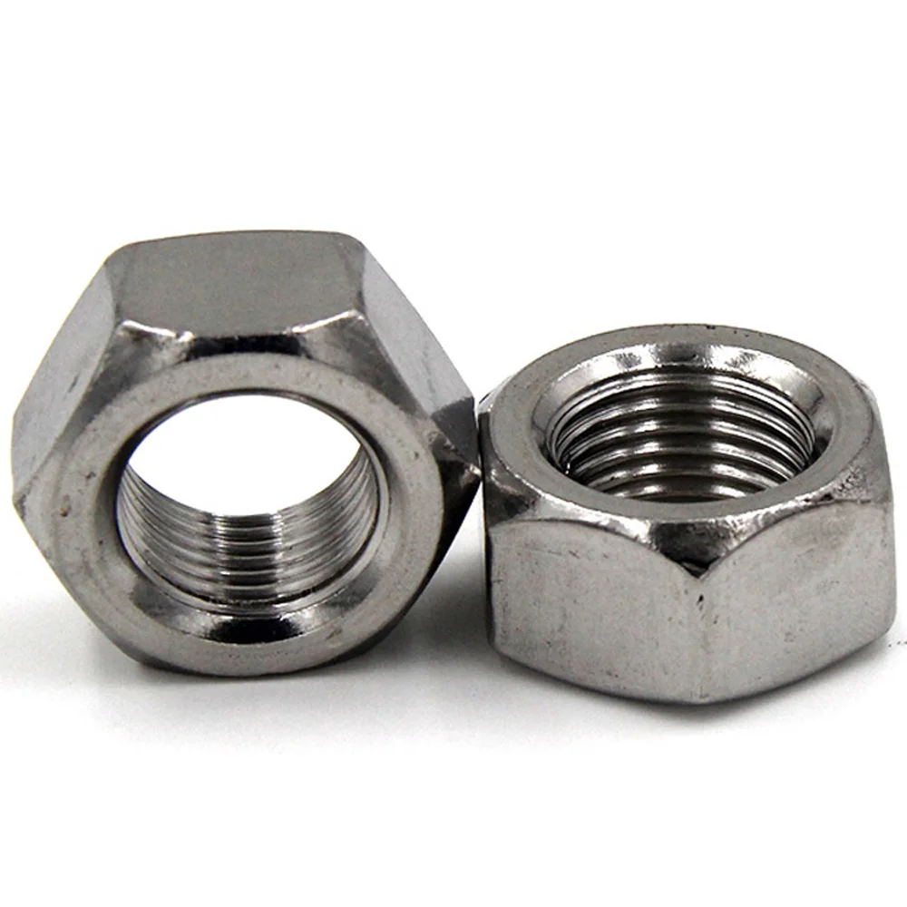 50 шт./лот M1.2 M1.4 M1.6 M2 M2.5 M3 M3.5 M4 M5 M6 DIN934 18 8 Micro шестигранные метрические гайки из