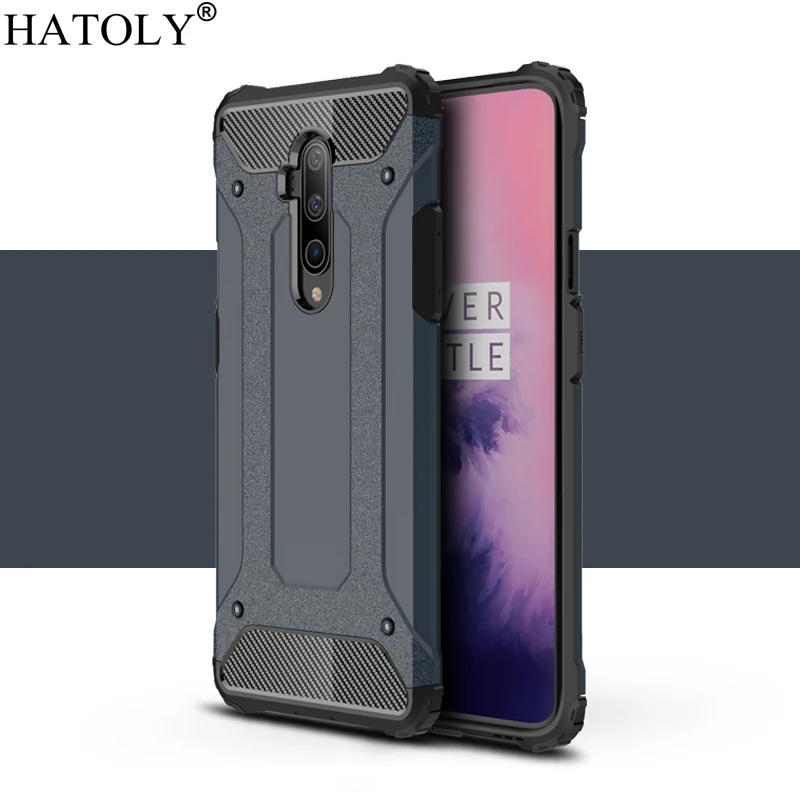 

For OnePlus 7T Pro Case Cover Anti-knock Rugged Hard Armor Cover For OnePlus 7T Pro Silicon Phone Bumper Case For OnePlus 7T Pro