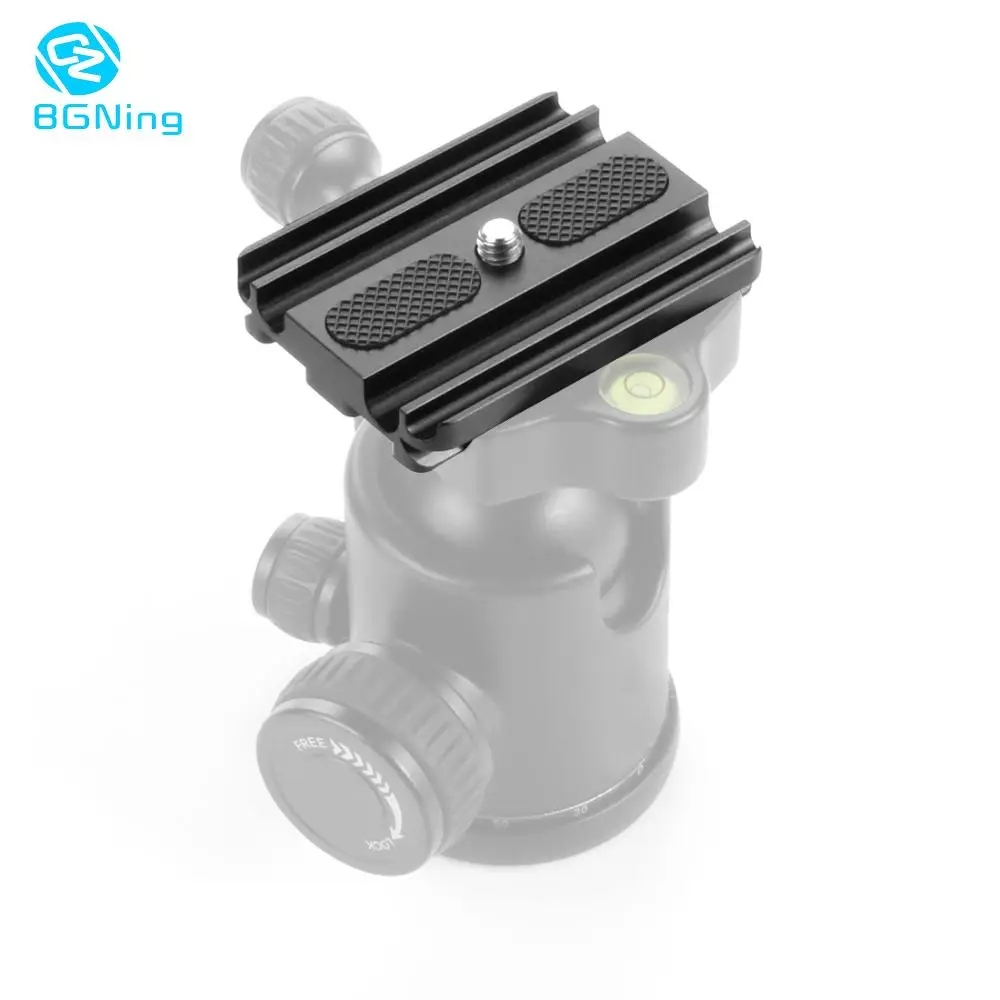 

DSLR Camera Tripod Quick Release Plate Mount Cable Winder Clip Adapter Board Base for Ball Head Gimbal with 1/4 3/8 Screw Hole