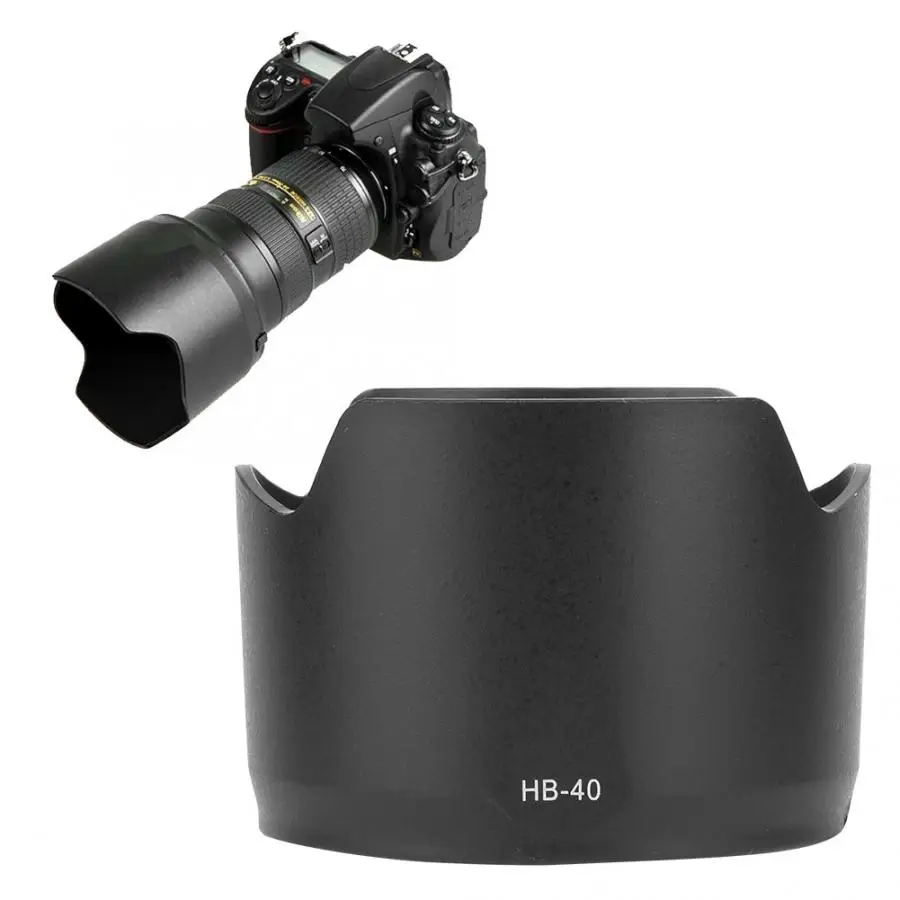 HB-40 ABS крепление бленда Замена для Nikon AF-S 24-70 мм f2.8G ED бленда объектива камеры