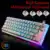 K66 Schlüssel Mechanische Gaming Tastatur Tyce-C Verdrahtete RGB Backlit Gateron Schalter Kristallines Basis für PC Laptop