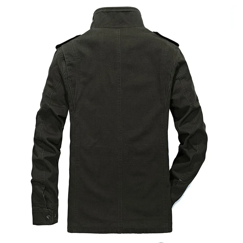 

2018 New Style AliExpress Spring Men Casual Jacket Stand Collar Large Size Pure Cotton Men'S Wear EBay