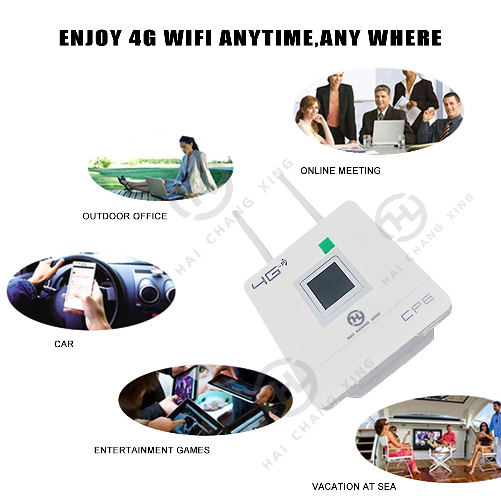 Roteador sem Fio Produto Quente 4g Wifi Modem Mifis 150mbps Lte 3g Umts Tela Lcd Roteador 2022 Hcx H903 1 wi-fi, modem mifis para 150mbps, lte, 3g,