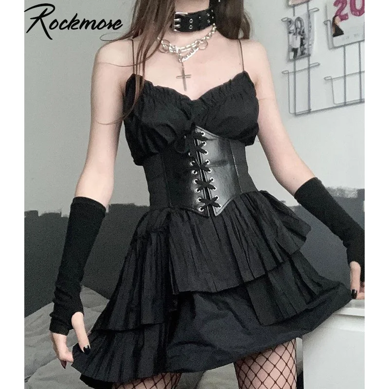 goth corset outfit