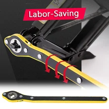 

Jack Labor-saving Wrench Car Lifting Joystick Handle Tool Auto Wheel Lug Wrench Repair Tool Car Scissor Jack Wrench
