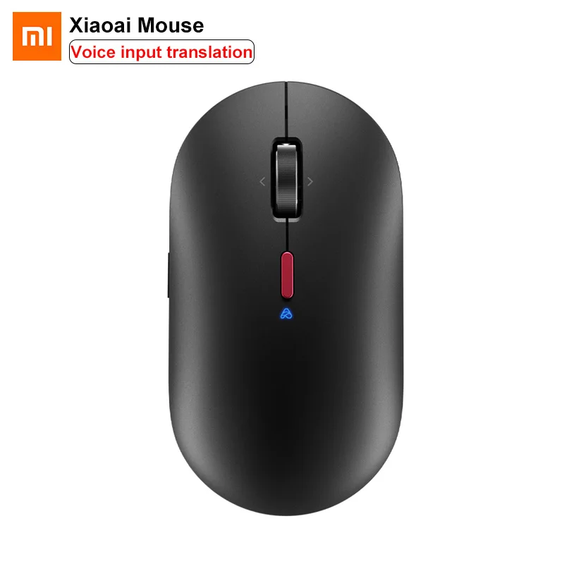 Беспроводная мышь Xiaomi Mi Bluetooth перезаряжаемая с голосовым вводом переводным