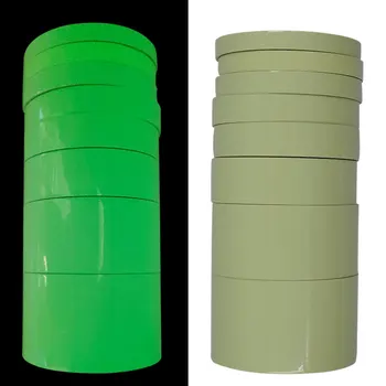 

led tape fluorescent Luminous Tape Night Vision Self-adhesive sticker Warning Safety Security Tapes Home Decor glow in the dark