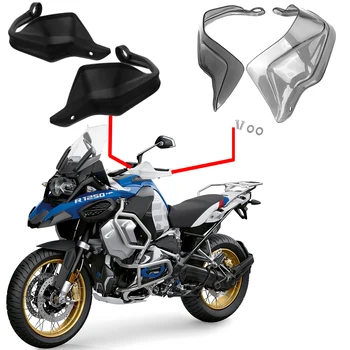

For BMW R1250GS ADV LC R1200GS R1250 GS 2019 2020 Adventure Handguard Hand shield Guard Brake Clutch Levers Protector Windshield
