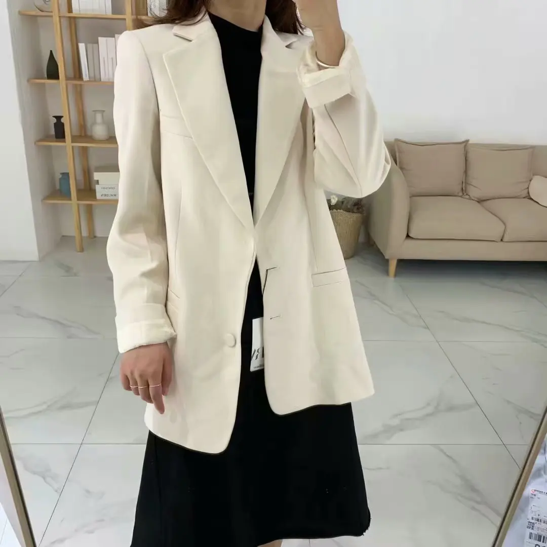 

Overplus of Goods Exported to Europe And US Light Color Autumn And Winter New Style WOMEN'S Dress-Style High-waisted Elegant wit
