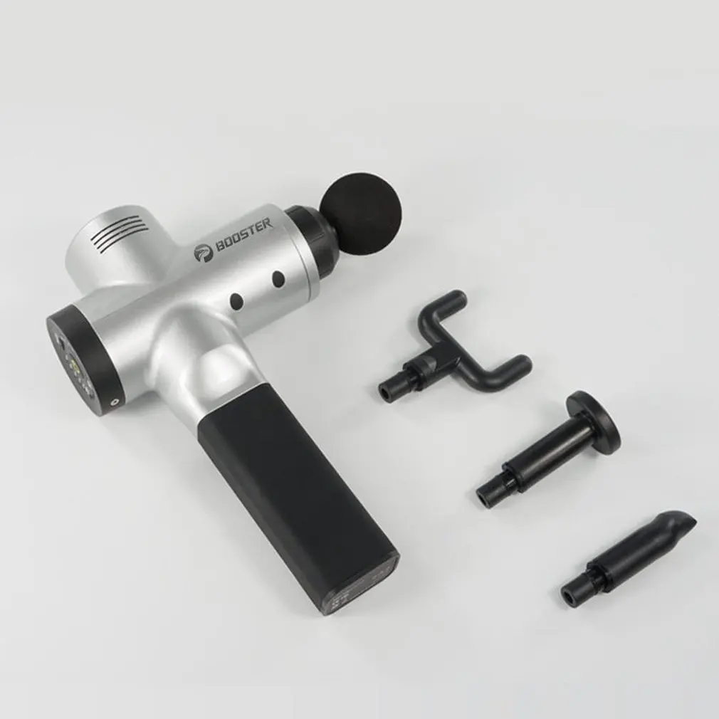 

Handheld Rechargeable Percussive Massager Gun Massage Muscle Fascia Deep Vibrating Therapy for Booster X