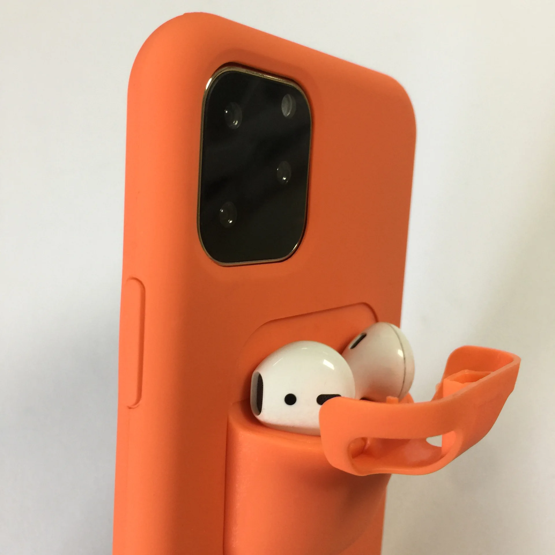 2 в 1 Гибридный чехол для наушников из ТПУ для iPhone 11 Pro Max X XS чехол для Max XR Мягкий силиконовый чехол для iPhone 6 6S 7 8 Plus Coque Capa