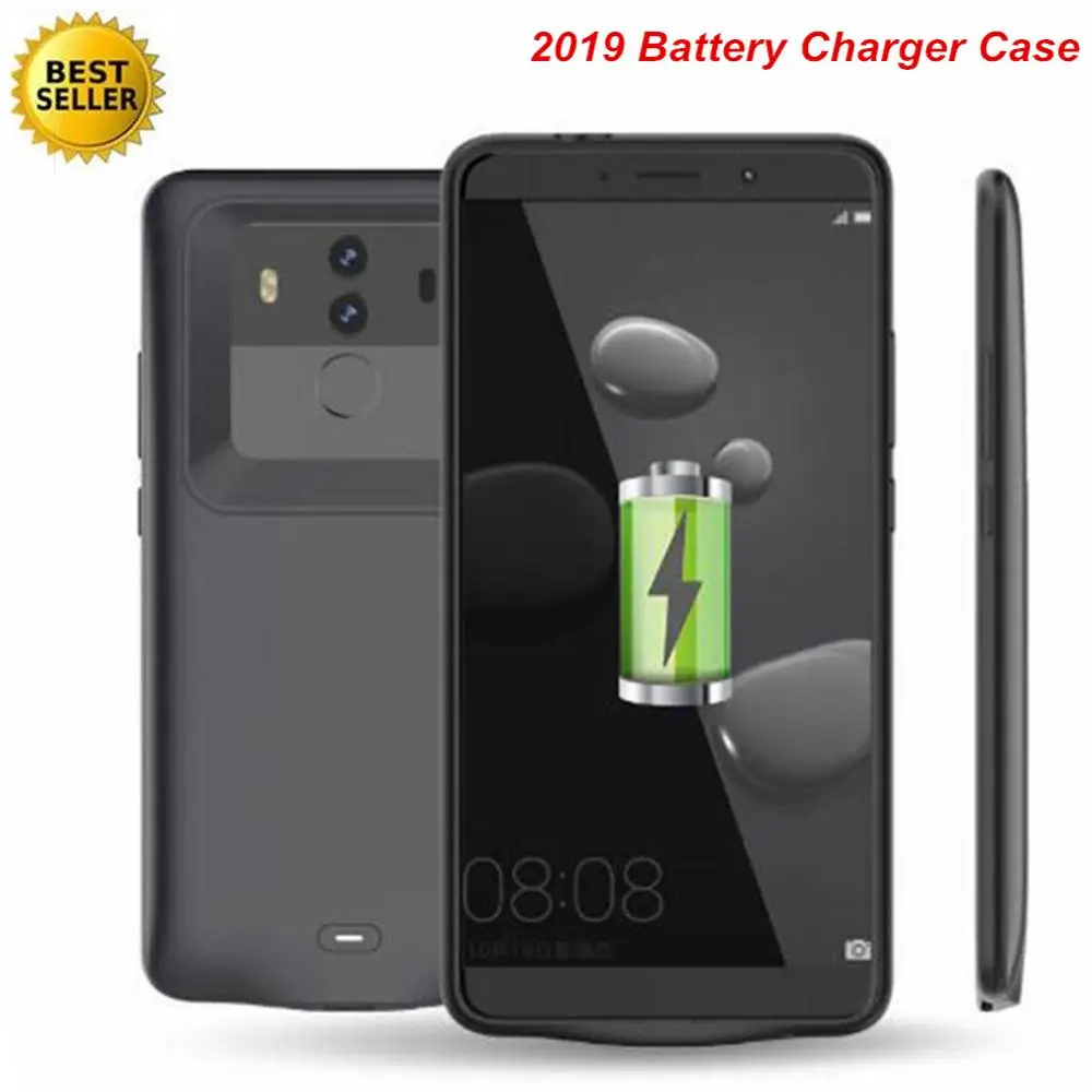 Для Huawei Mate 9 10 Pro зарядное устройство чехол power Bank для Huawei Honor V10 P10 Plus Мягкий силиконовый чехол