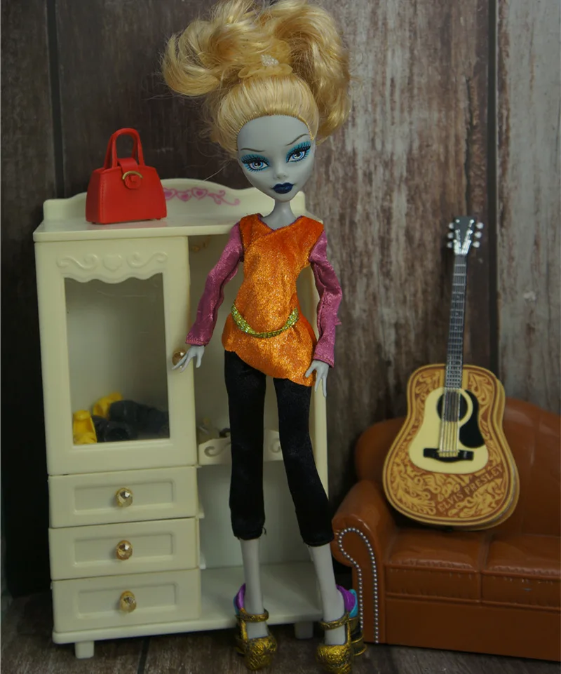 Новейший Модный повседневный комплект одежды для девочек «Monster High»; подарок для девочек