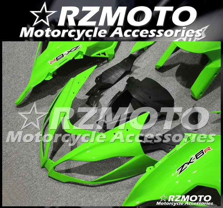 Мотоциклетный обтекатель abs подходит для Kawasaki ZX6R 636 2013- корпусные детали прессформы Магазин № 0504
