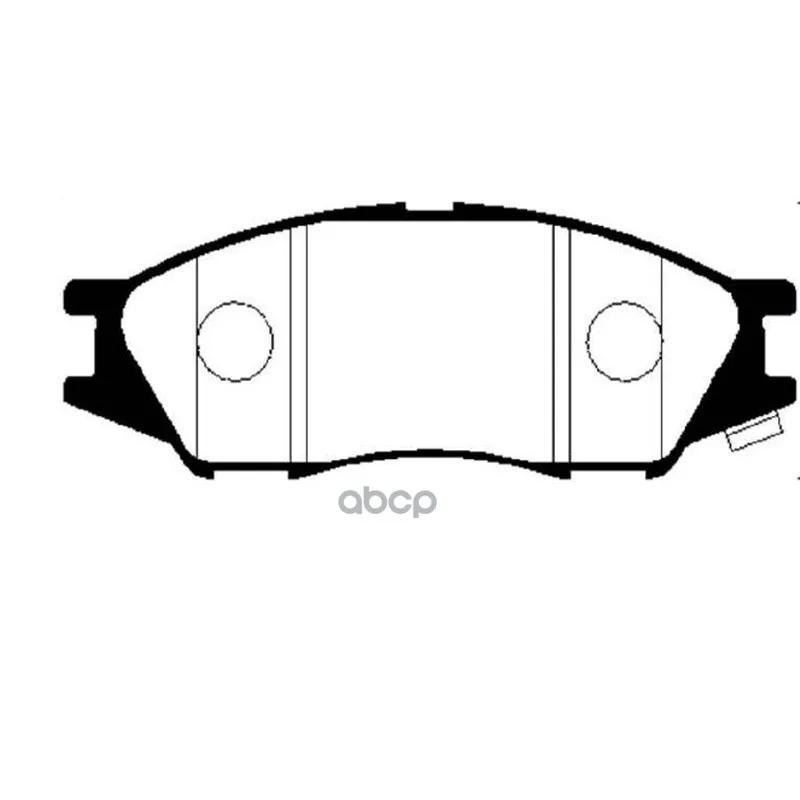 Колодки Тормозные Дисковые Передние Nissan Sunny B15 98/Almera Classic 06 Ckss-4 Ctr арт. CKSS-4