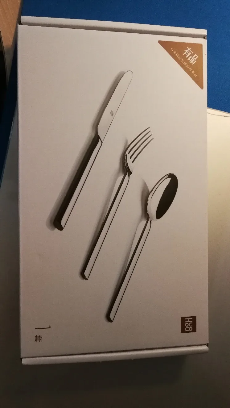 Оригинальные Xiaomi Mijia Huohou ножи для стейка ложка вилка из нержавеющей стали столовая посуда бытовые столовые приборы для семьи друзей подарок