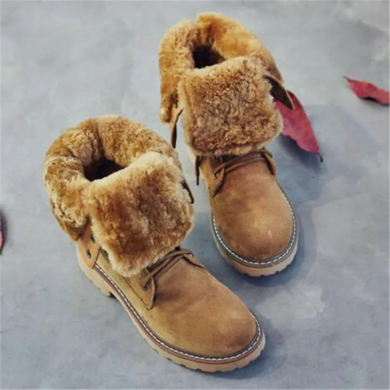 

New women boots warm lightweight comfortable breathable casual wear-resistant non-slip shoes design fashion warm women boots