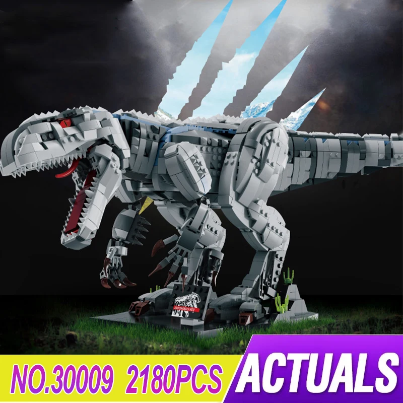 

New MOC Tyrannosaurus Rex Dinosaur Model 2180PCS Building Blocks Bricks Educational Puzzle Toy Christmas Gifts For Child