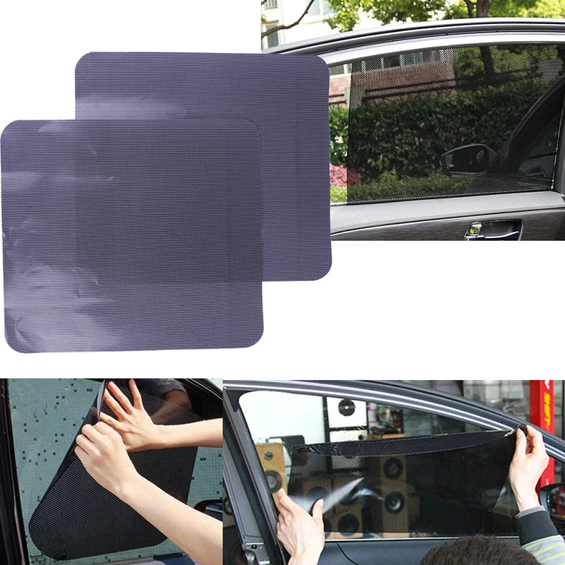 2 предмета 72X52CM солнечное теневое покрытие наклейки автомобиля StylingCar навесы