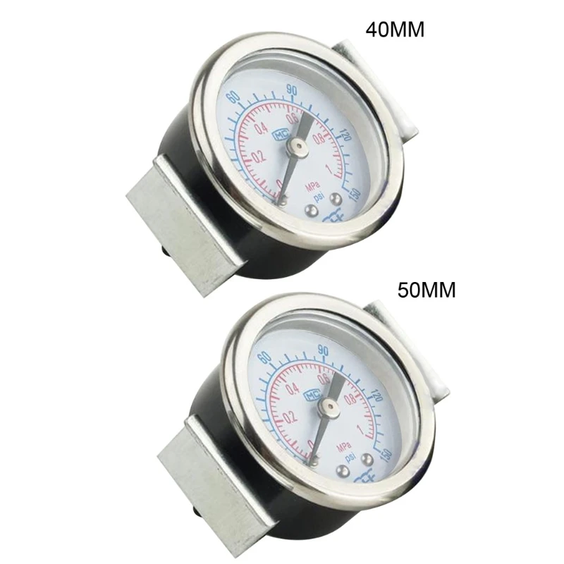 

0~1.0MPa 0~150psi Pressure Gauge with Bracket Panel Type Double Scale Display
