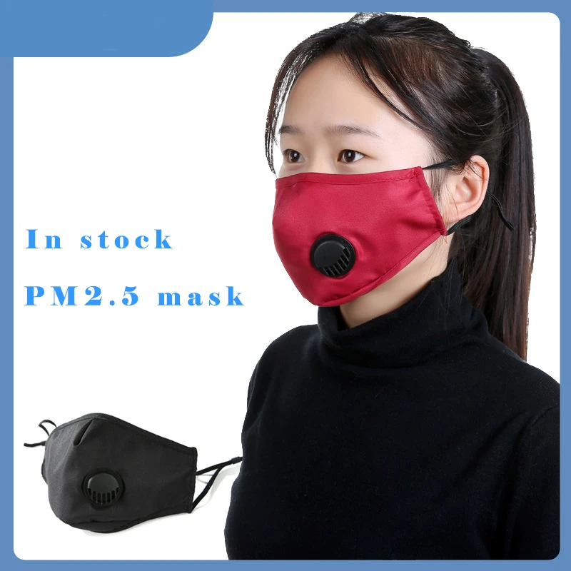 

50pcs Protective Reusable Face Mouth Mask Breathable Dust Anti Pollution Microfiber Mask