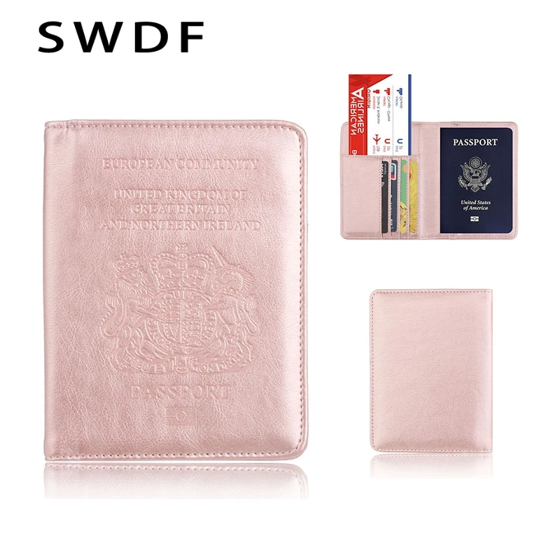 

2019 New Fashion RFID ID Card Holders Travel Wallet Multi-Function Woman Credit Pass Air tickets Package passport Kaart pakket