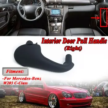 

Right Side Car door Handle Pull For Mercedes Benz W203 C230 C280 C350 Black Direct Replacement Car Inner Door Pull Handle