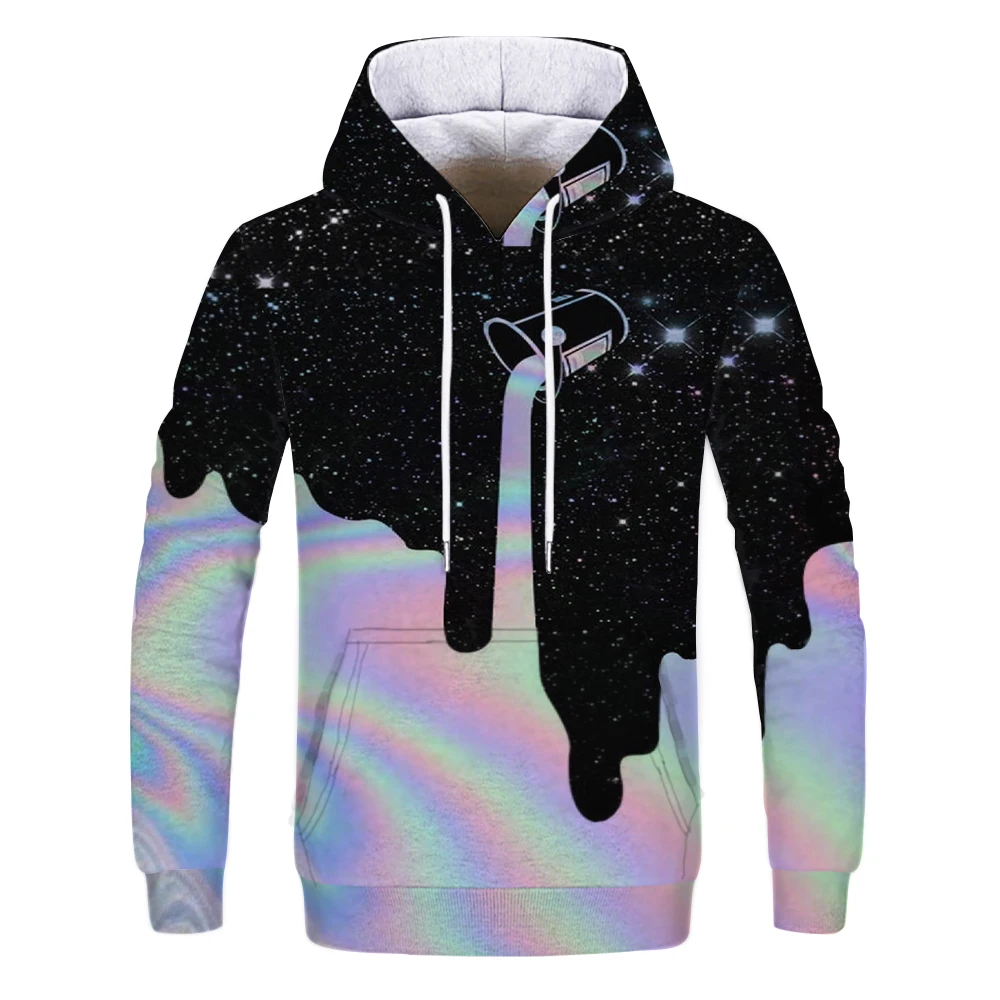 spilled milk galaxy hoodie