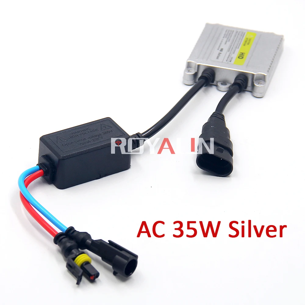 Ксеноновые лампы ROYALIN HID H1 H11 D2S HC21 35 Вт AC тонкий балласт автомобильные фары