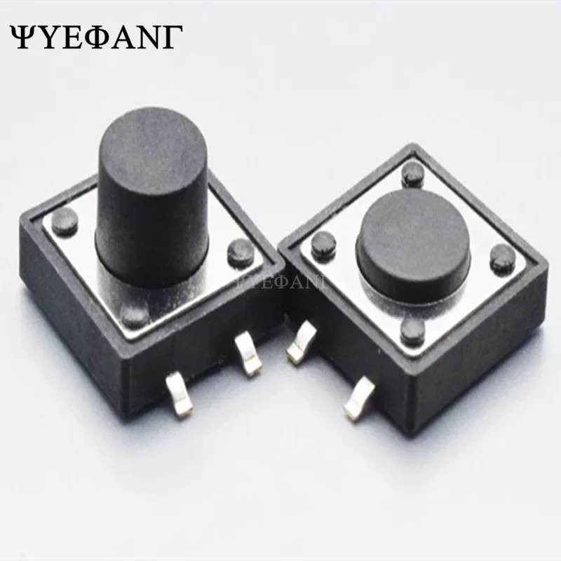 10 шт. PCB Тактильные Такт Мини кнопочный переключатель SMD 4pin Микро Переключатель