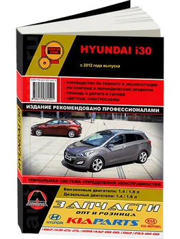 

Book: Hyundai i30 (b, d) from 2012 in. Rem., exple., then, Ser. AP | Monolith