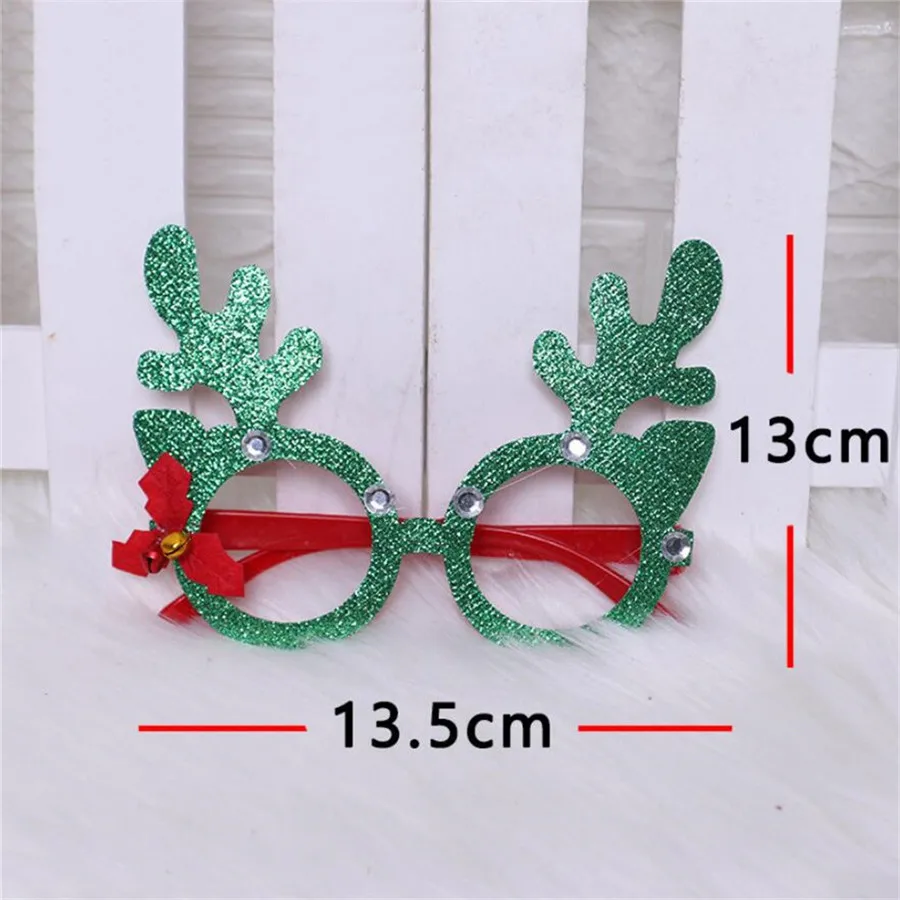Christmas cartoon glasses decoration Christmas decoration adult children cartoon party glasses frame rich atmosphere 30A15 (3)