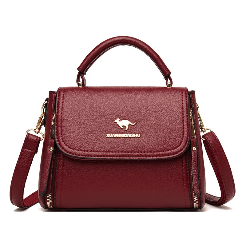 Mode leren designer crossbody schoudertassen voor vrouwen 2024 hoge kwaliteit dames handtas en portemonnee casual tassen_voghion.com