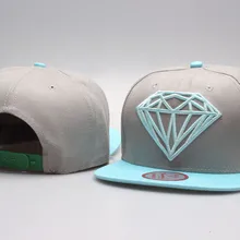 Алмазная Серая бейсболка шапки шляпа для мужчин женщин Взрослый головной убор Хип-хоп капот gorras chapeu para hombre