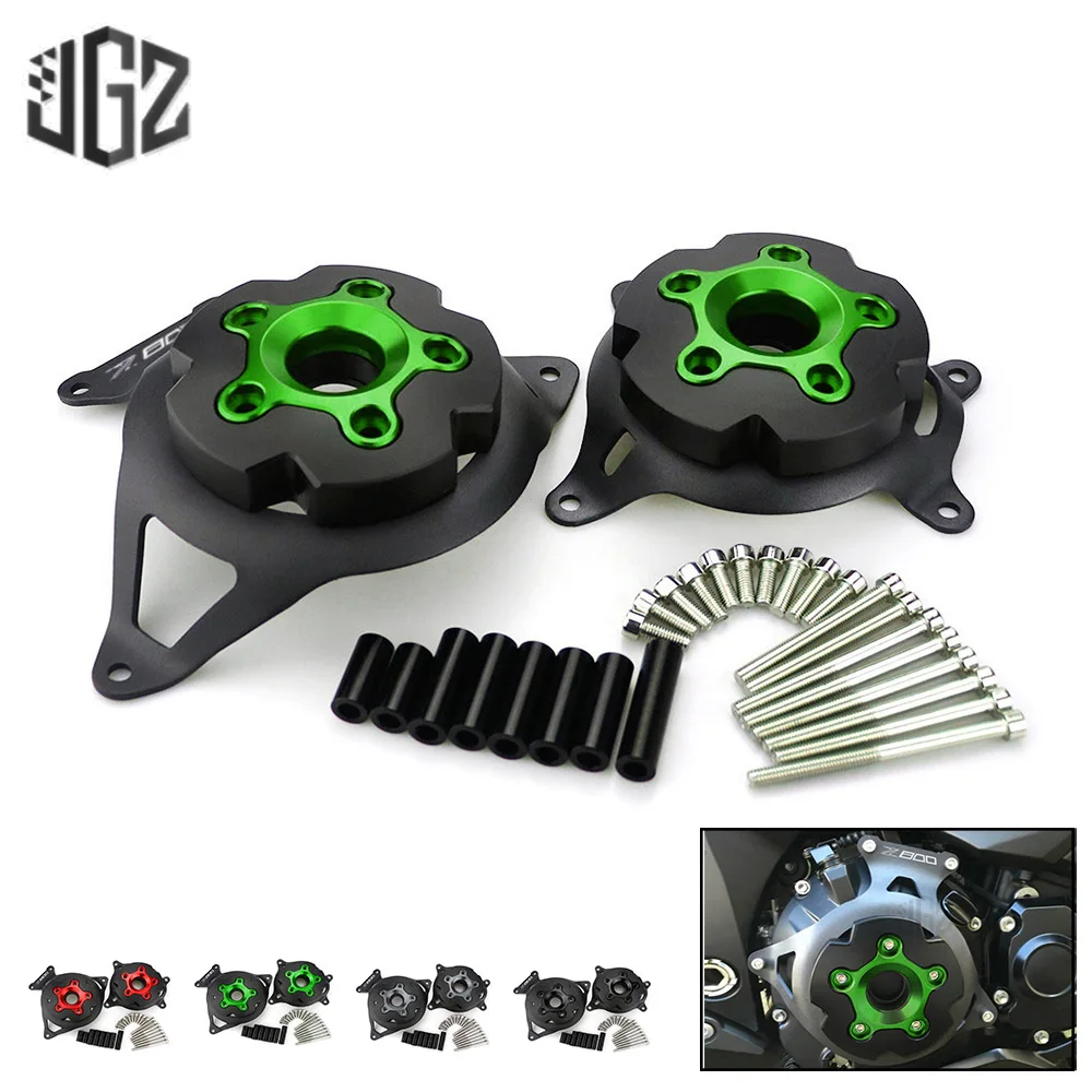 Z800 Engine Cover Motorcycle Cnc Side Crash Protective Guard Shield For Kawasaki Z800 2013 2014
