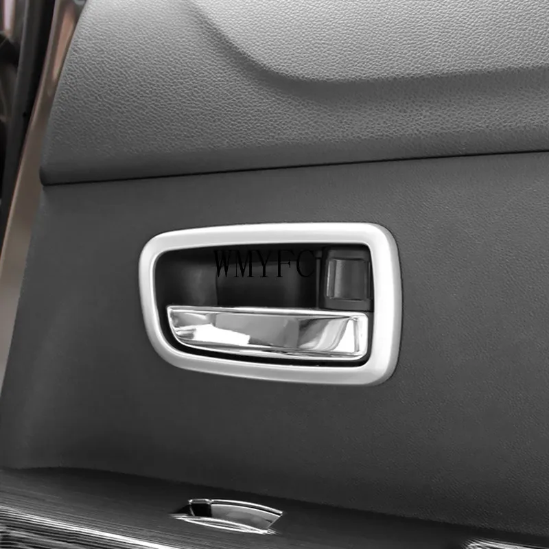ABS Inner Door Handle Cover Catch Bowl Trim Insert Bezel Frame Garnish for Mitsubishi ASX Outlander Sport 2020 2021 Car Styling |