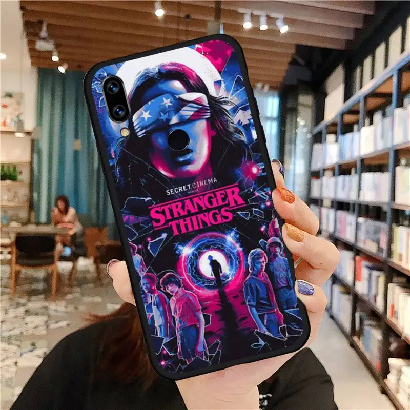 STRANGER THING Phone Case For Xiaomi Redmi Note 4 4x 5 6 7 8 pro S2 PLUS 6A PRO xiaomi leather case design Cases For Xiaomi