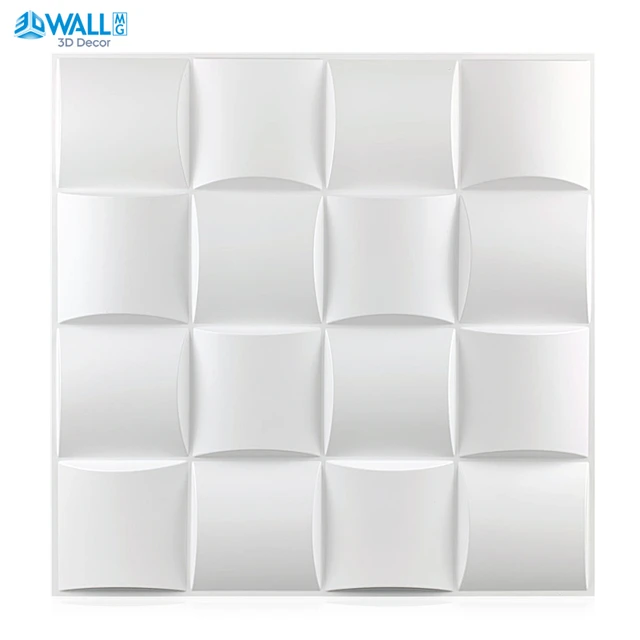 Panel decorativo de pared 3D de 30cm, diseño de diamante, azulejo de  plástico no autoadhesivo, 3D pegatina de pared, papel de pared para sala de  estar y baño, 6 uds. - AliExpress