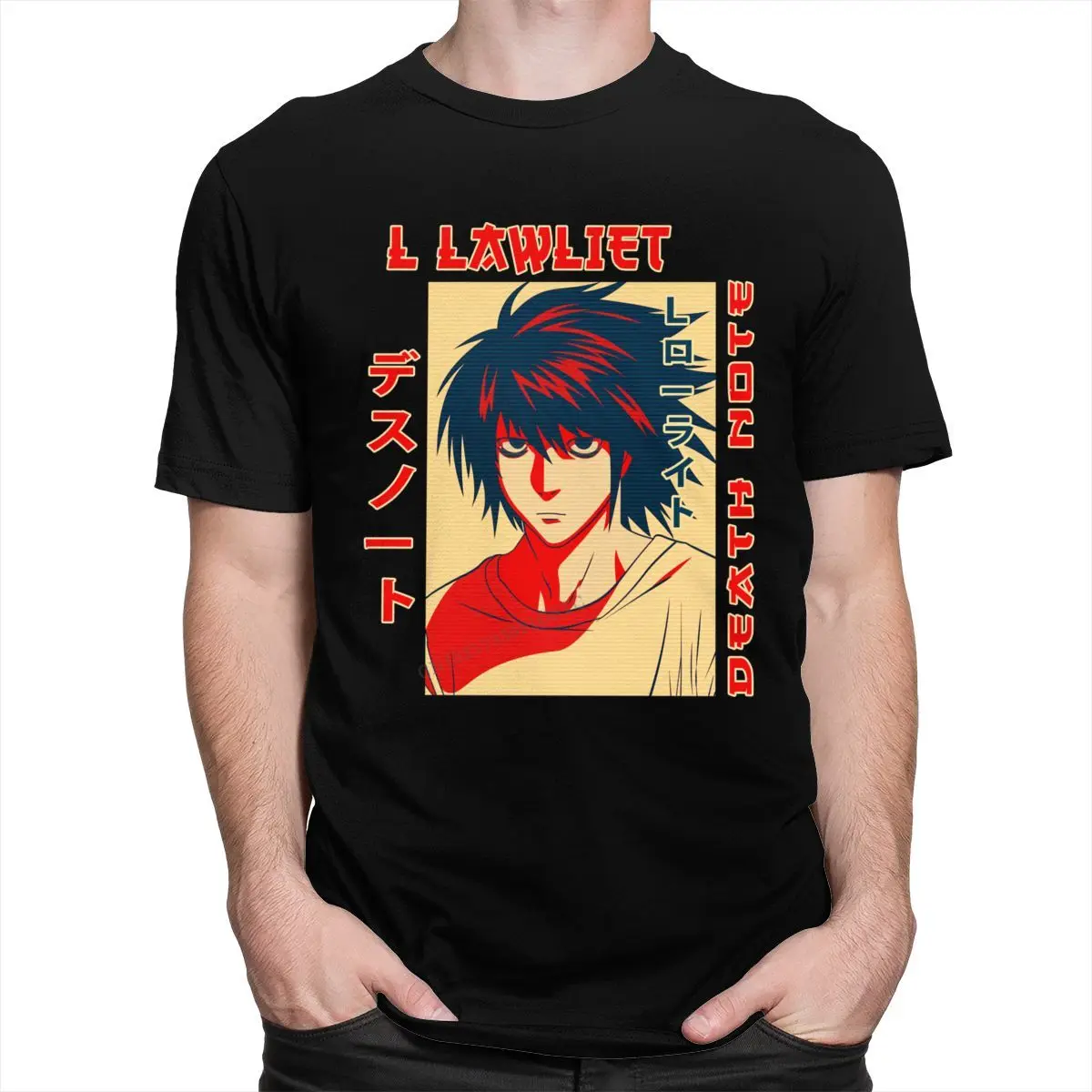 T Shirt Anime Baru Death Note untuk 
