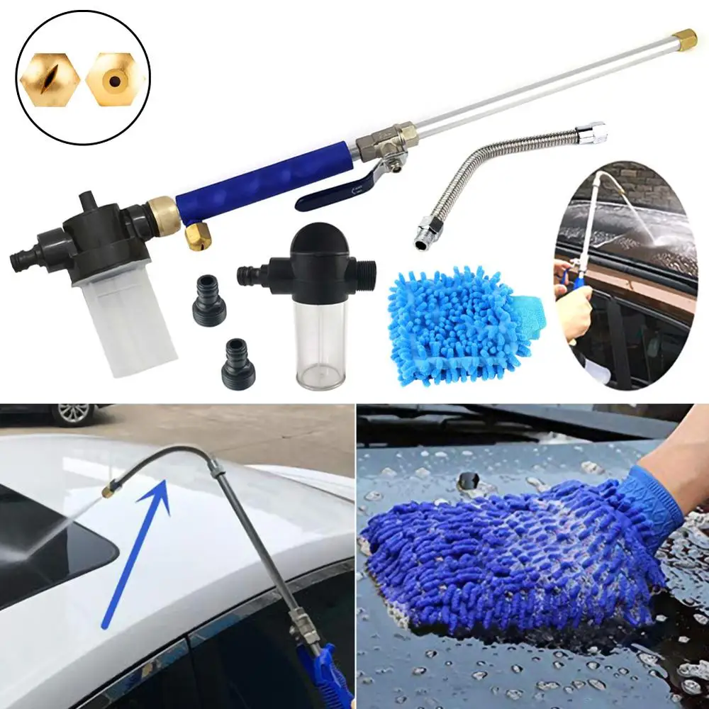 

46cm Water Gun Jet Garden Washer Hose Wand Nozzle Sprayer Car High Pressure Water GunWatering Spray Sprinkler Cleaning Tools