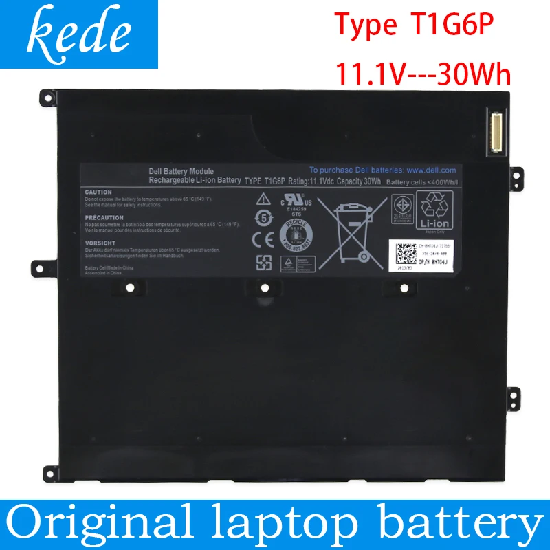 Аккумулятор Kede T1G6P для ноутбука DELL Vostro V13 V13Z V130 V1300 0449TX 0NTG4J 0PRW6G PRW6G 6 ячеек 11 1 В 30 Втч