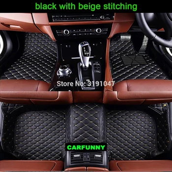 

CARFUNNY Right hand drive car floor mats for for Subaru Legacy Outback Tribeca XV 5D heavy duty all weather carpet floor liner