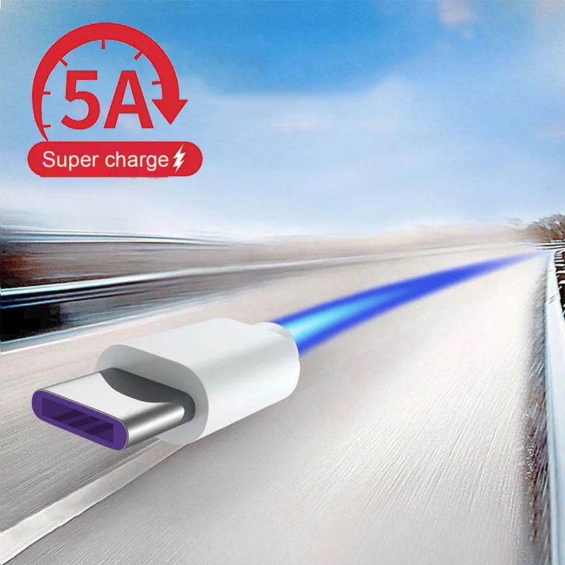GARAS USB 5A type C кабель 5A Supercharge USB кабель для huawei mate 30 Pro P20 Быстрая зарядка быстрое зарядное устройство кабель для передачи данных USB C шнур