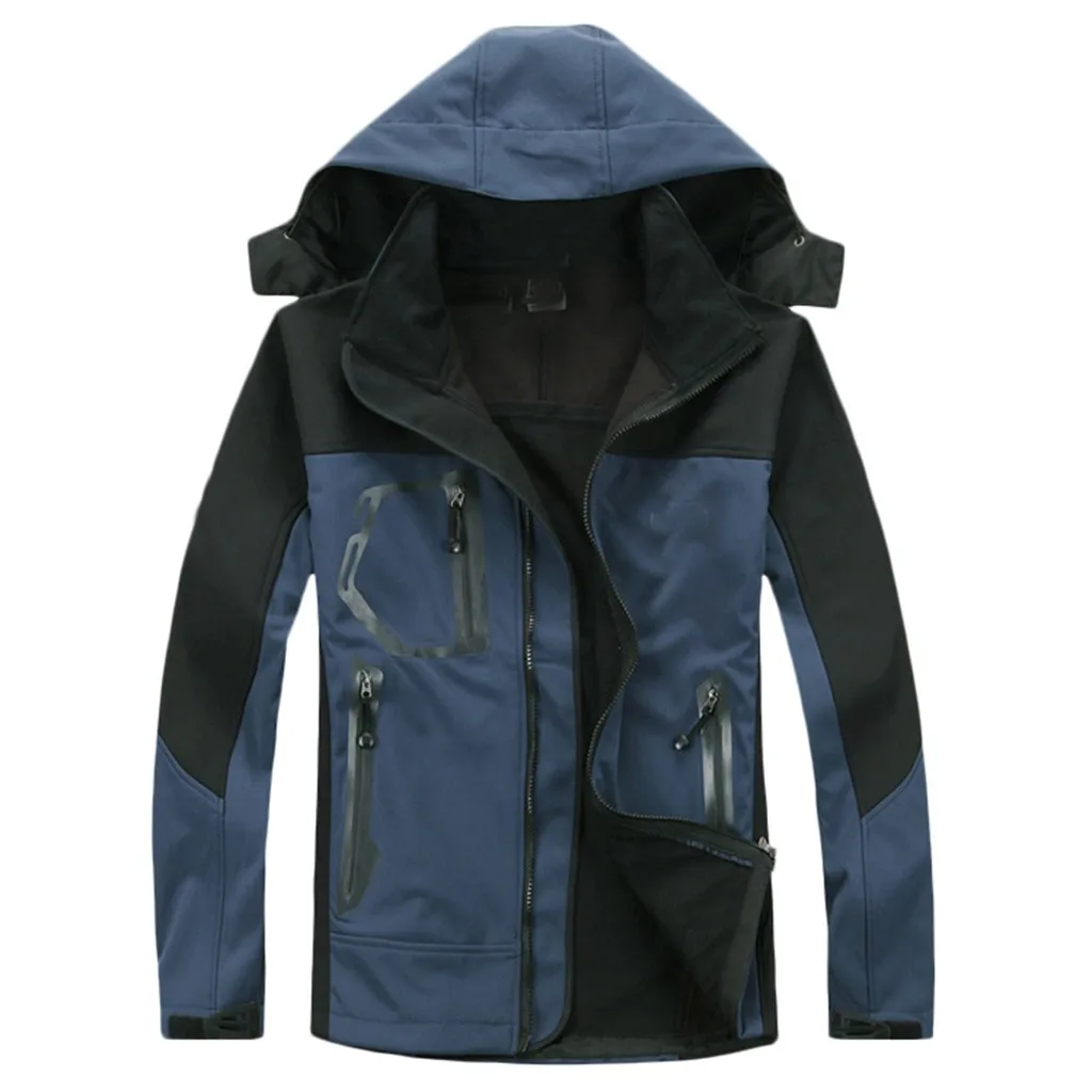 Уличная флисовая куртка, ветровка для охоты, лыжного спорта, дышащее пальто, для пеших прогулок, дождя, кемпинга, рыбалки, тактическая одежда для мужчин и женщин - Цвет: NY