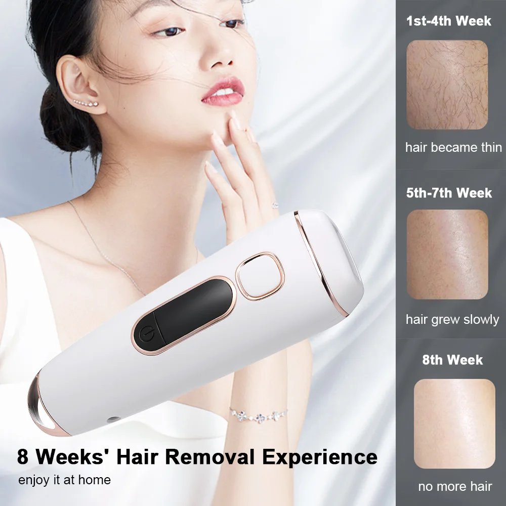 

IPL Permanent Hair Removal System for Women 5Levels with LCD Screen Facial Body Hair Remover Device Painless Use at Home