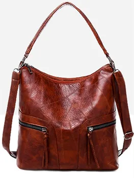 

Bag For Women Shoulder 2020 Leather Women's Messenger Bag Tote New handbags Trend Crossbody Bags Satchel Girl Ladies Big Bag