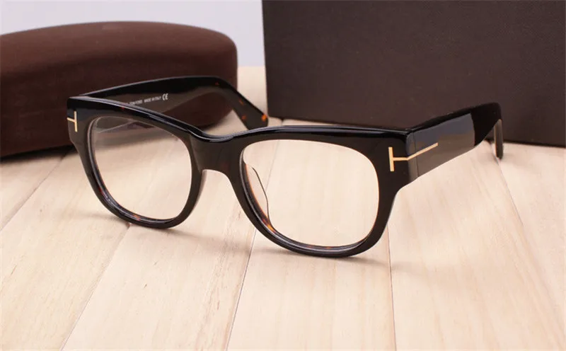 Vazrobe дизайнерская стеклянная рамка для женщин и мужчин очки из ацетата женские оптические очки по рецепту толстый обод мужской черный черепаха