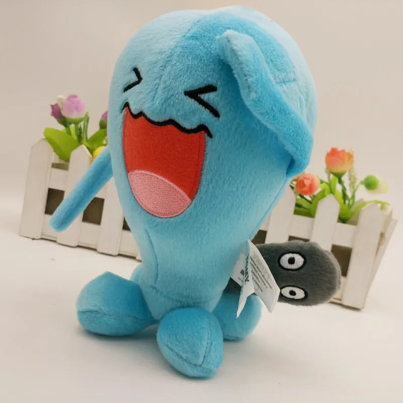 TAKARA TOMY Покемон Аниме Плюшевые игрушки воббуфет Мягкие плюшевые игрушки Оригинальные забавные Покемоны плюшевые куклы игрушки подарки для детей 20 см
