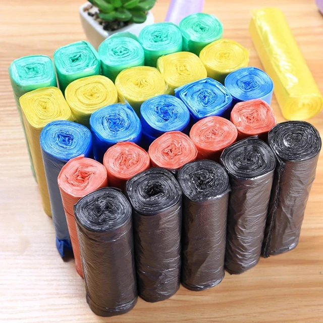 2 Rolls (100pcs) 4 Gallon Garbage Bags [extra Thick][leak-proof