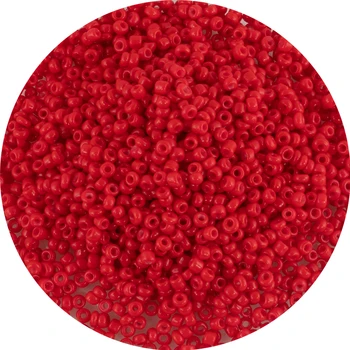

Wholesale Red 1000pcs 2mm Glass Paint Beads DIY Accessories Children's Jewelry Production For European Glass Spacer Beads Materi